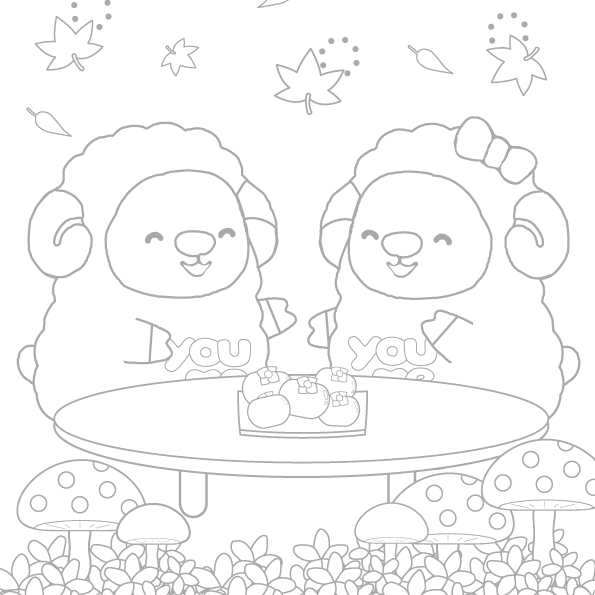 11月分ぬりえ